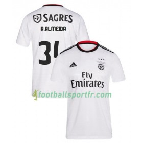 Tenue Benfica Lisbonne Andre Almeida 34 Extérieur 2018-2019 Maillot de Foot
